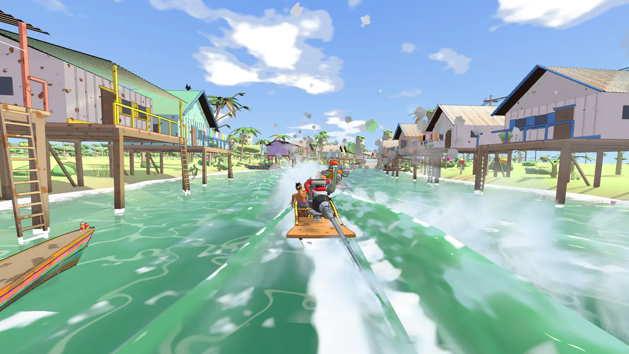 THAIRIVER: schermata di gioco